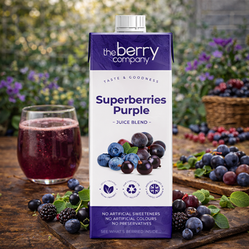 The Berry Company Superberry Purple Juice 1L