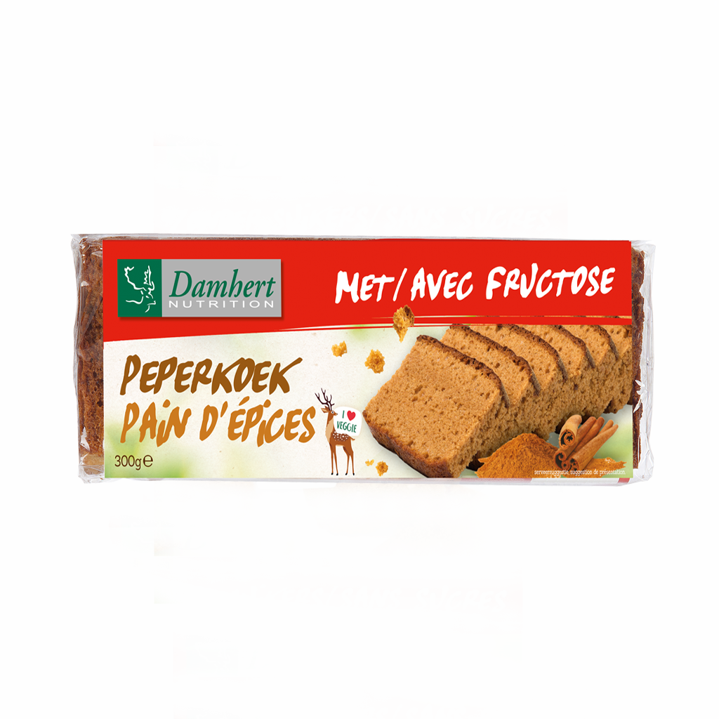 Damhert Fructose Gingerbread 300g