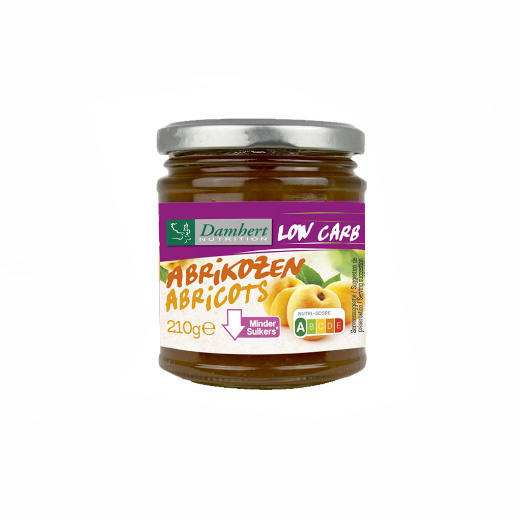 Damhert Low Carb Apricot Jam 210g