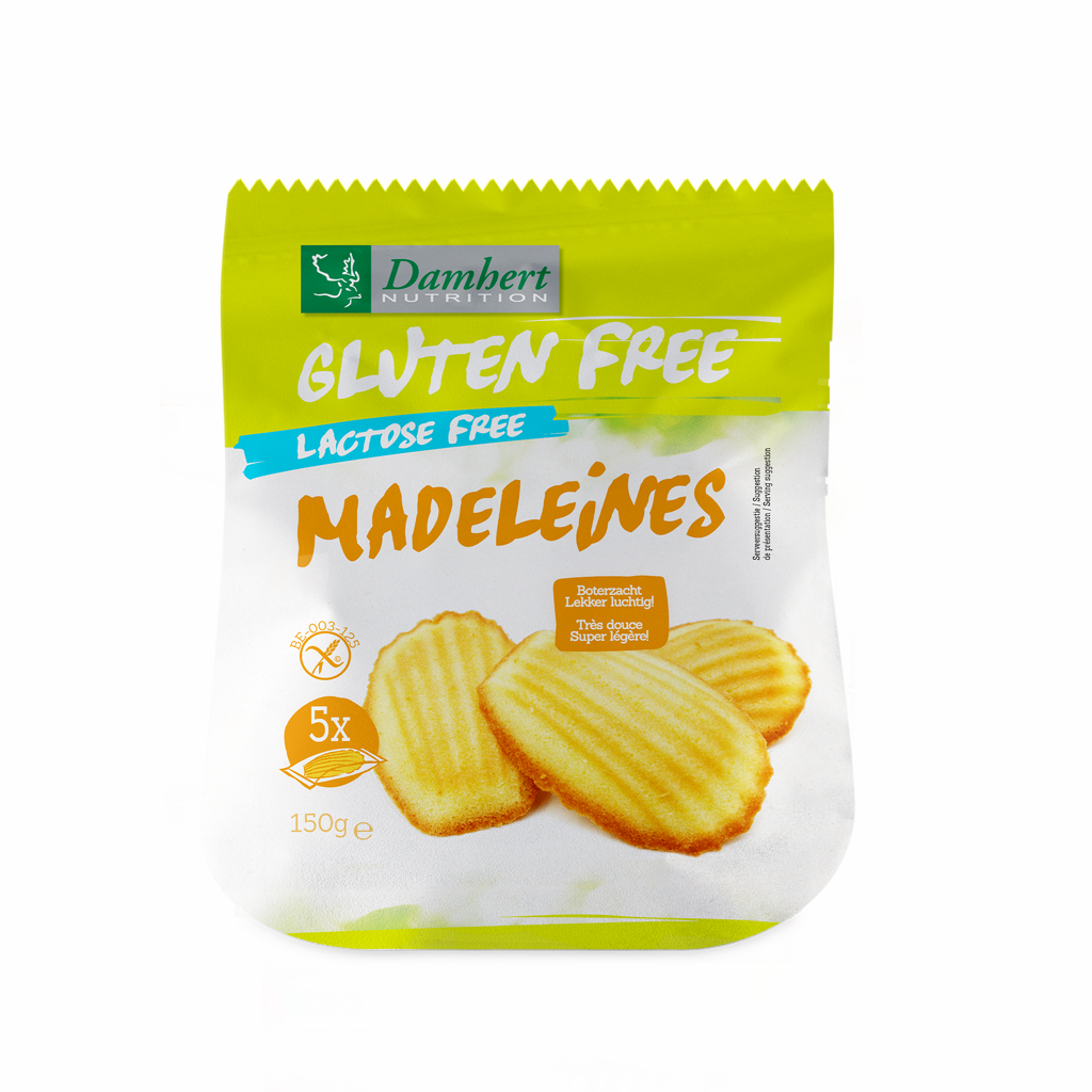 Damhert Gluten Free Madeleines 150g