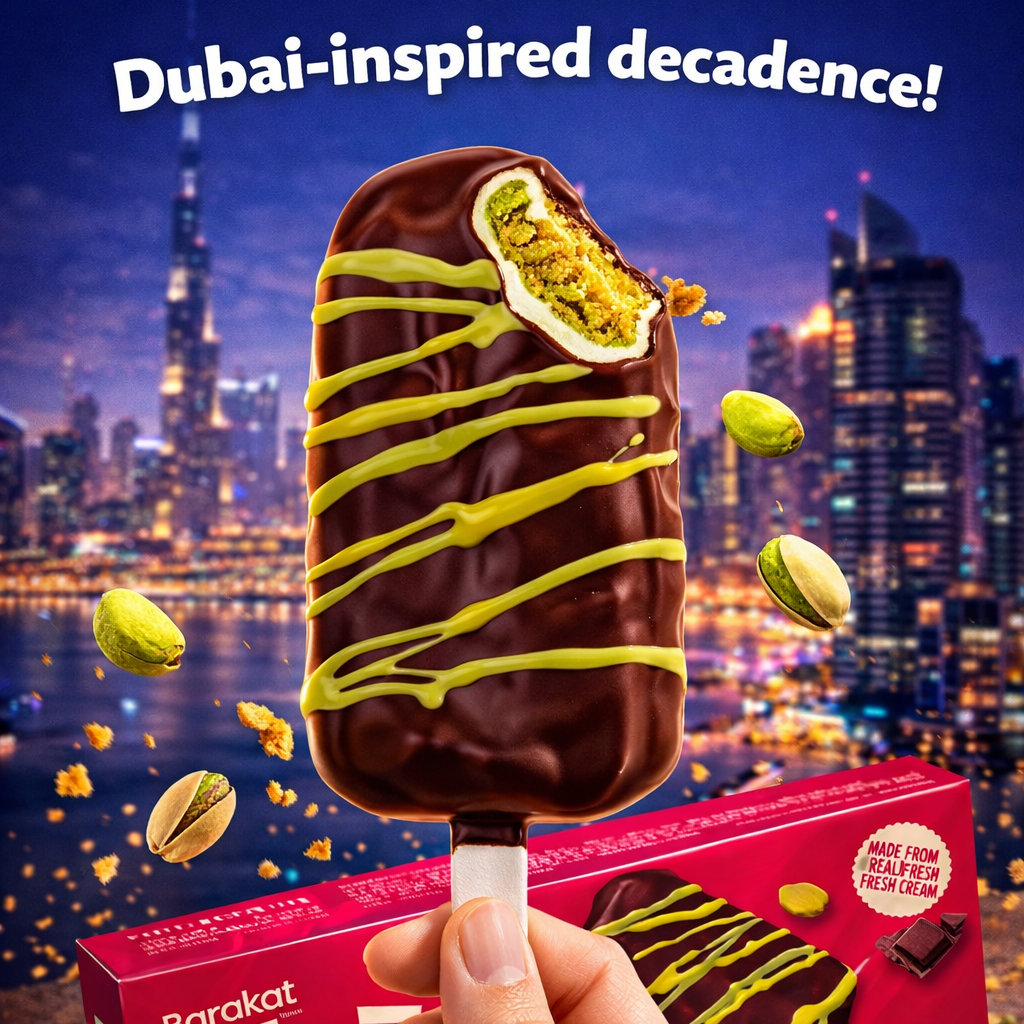 Froza Kunafa Pistachio Stick ice cream 110ml