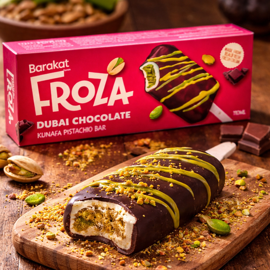 Froza Kunafa Pistachio Stick ice cream 110ml