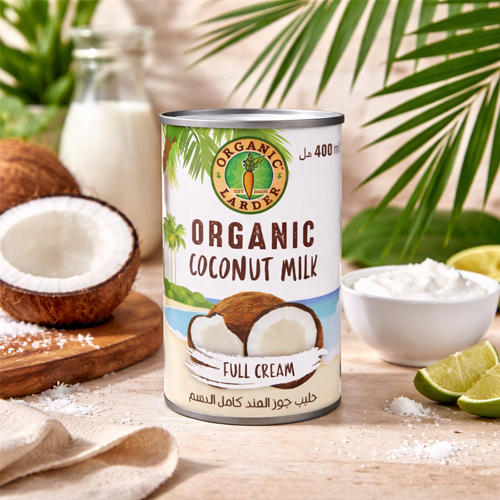 Organic Larder Coconut Coconut Milk Full Cream 400ml