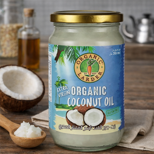 Organic Larder Virgin Coconut Oil 350ml