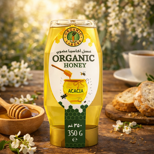 Organic Larder Honey Acacia 350g