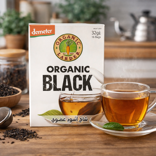 Organic Larder Black Tea 16bag/32g