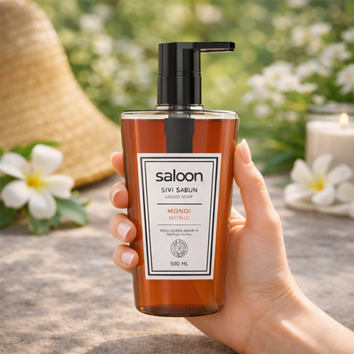 Saloon Liquid Soap Premium Life Monoi 500ml