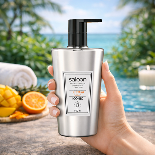 Saloon Liquid Soap Premium Life Tropical 500ml