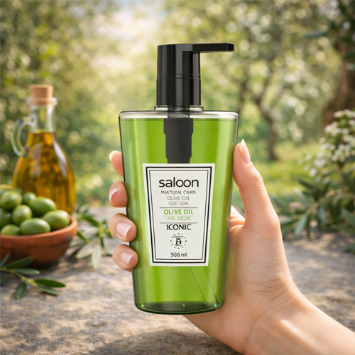 Saloon Liquid Soap Premium Life Olive Oil 500ml