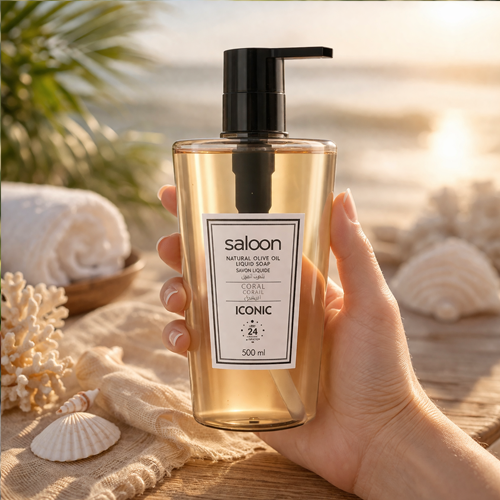 Saloon Liquid Soap Premium Life Coral 500ml