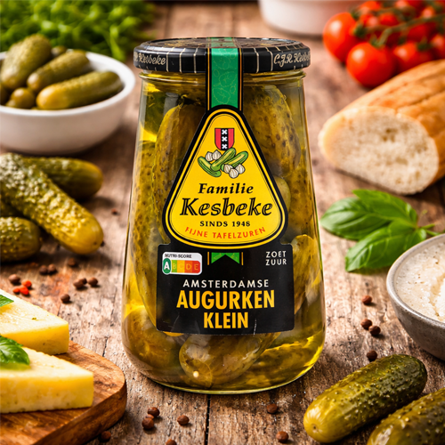 Kesbeke Amsterdam Small Pickles 370ml