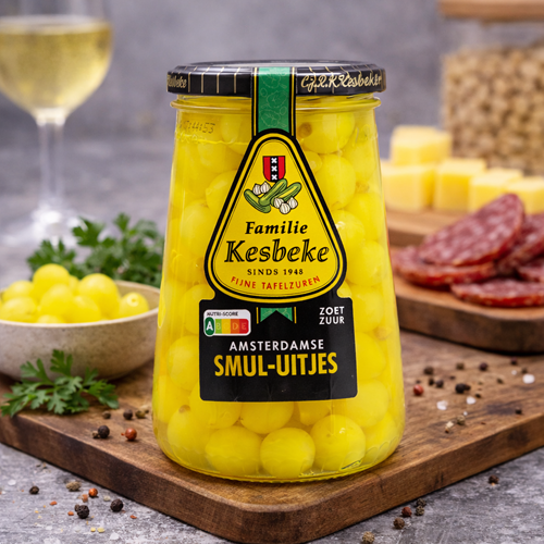 Kesbeke Amsterdam Sweet Pickled Onions 370ml