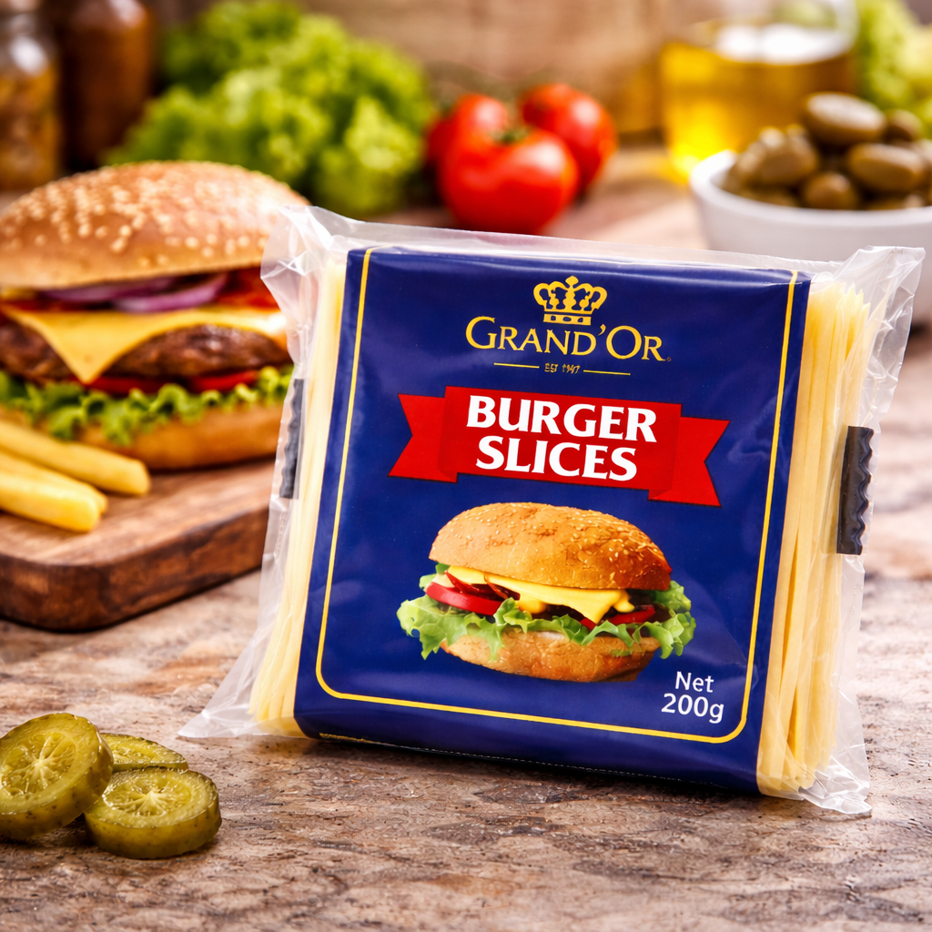 Grand Or Burger Slices – 200G
