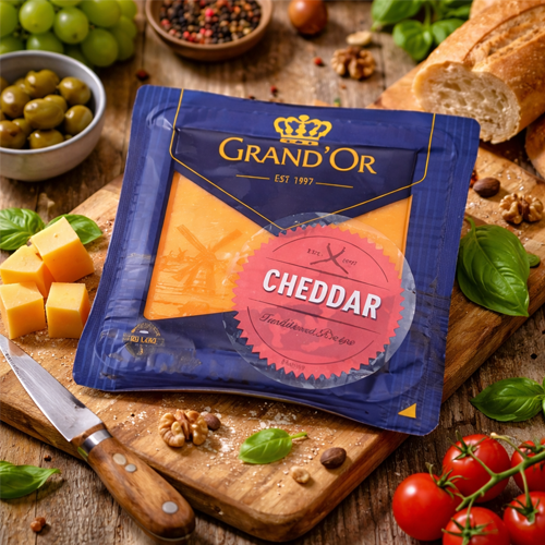 Grand Or Red Cheddar Cheese 50% 200g