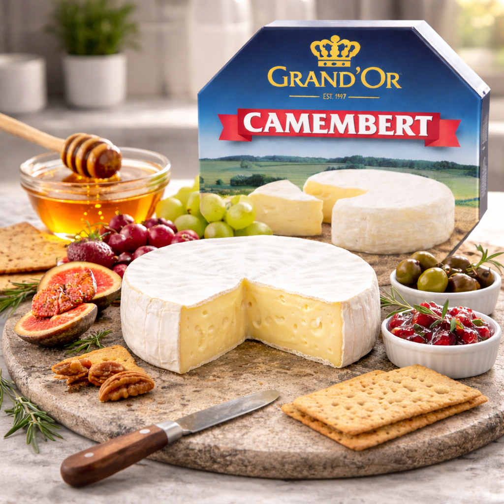 Grand Or Camembert Cheese 50% – 125G