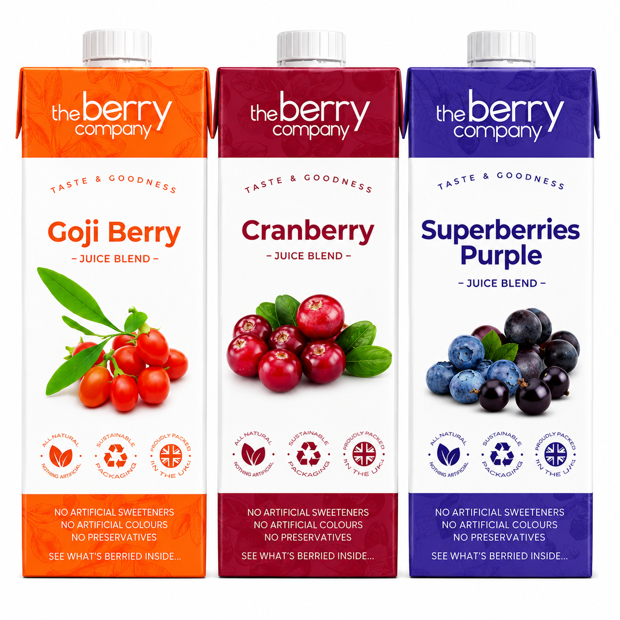 The Berry Company Superfruit Juice Bundle