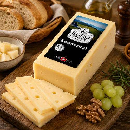 Euro Gourmet Emmental Cheese Loaf Approx 3kg