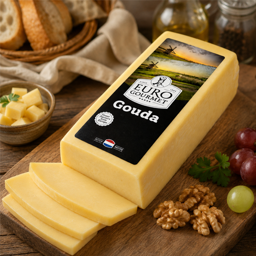 Euro Gourmet Gouda Cheese Loaf Young Approx 3kg