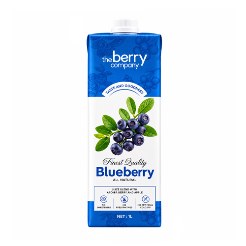The Berry Company Blue Berry Juice 1L