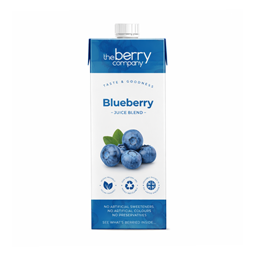 The Berry Company Blue Berry Juice 1L