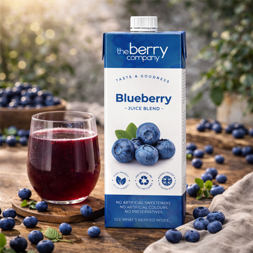 The Berry Company Blue Berry Juice 1L