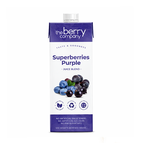 The Berry Company Superberry Purple Juice 1L
