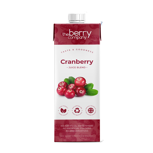 The Berry Company Cranberry Juice 1 Ltr