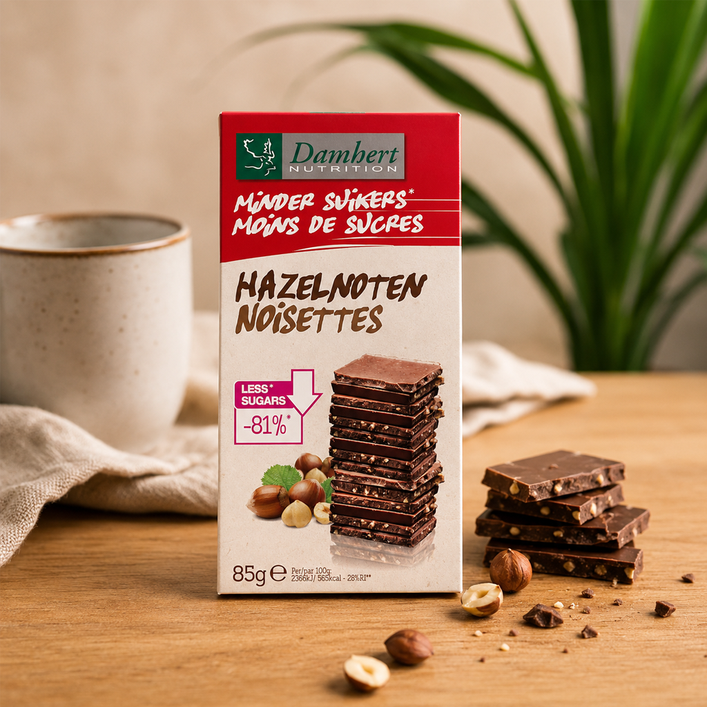 Damhert Hazelnut Tablet 85g