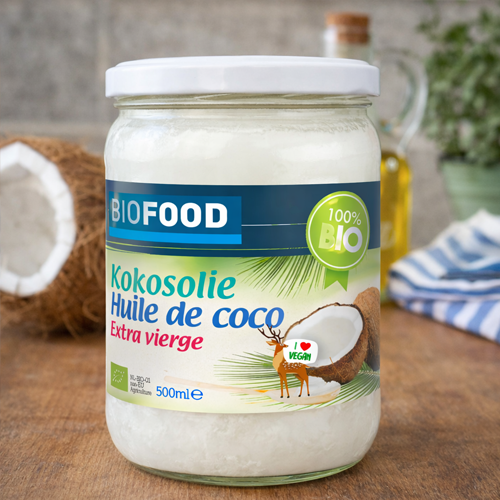 Damhert Biofood Coconut oil extra virgin organic BIO 500g
