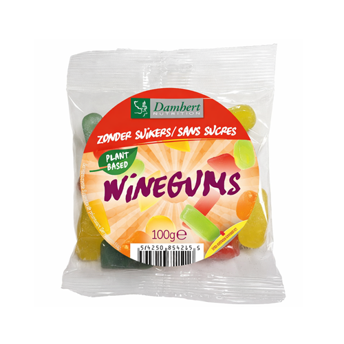 Damhert Winegums Sugar Free 100g