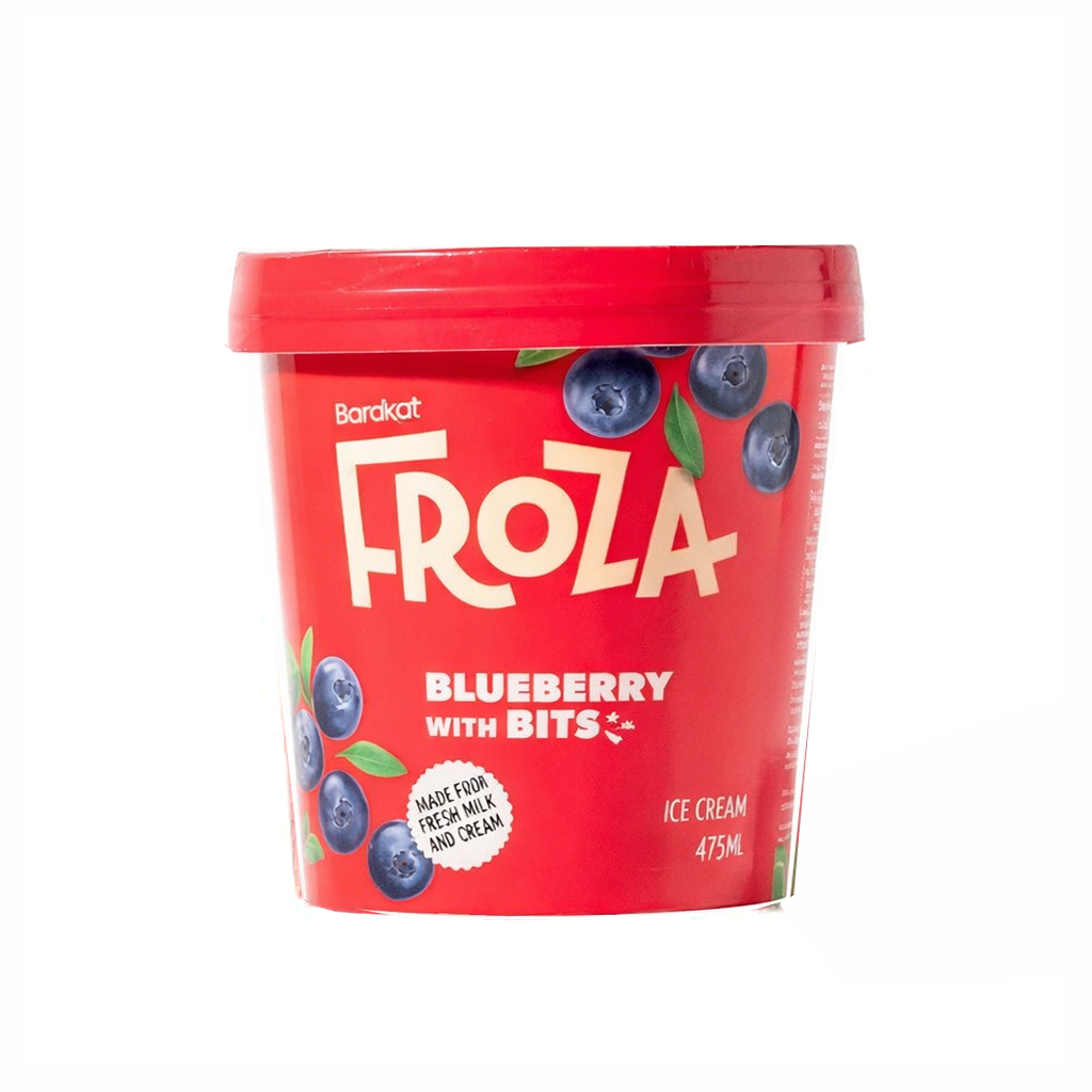 Froza Blueberry Ice Cream 475ml