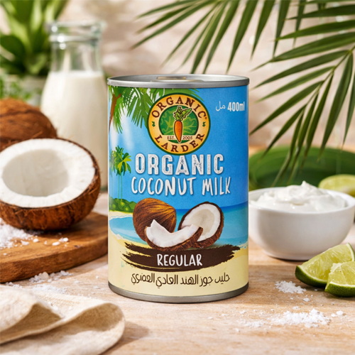 Organic Larder Coconut Milk Regular 400ml