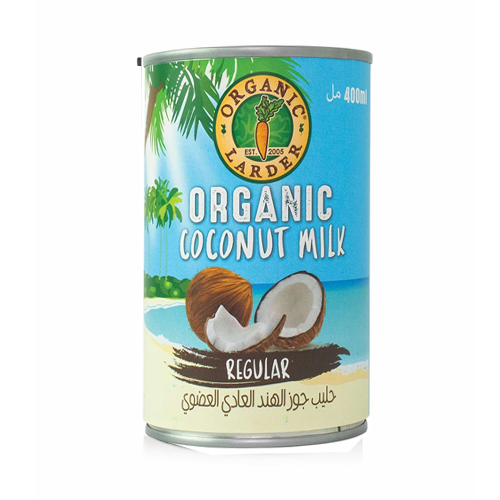 Organic Larder Coconut Milk Regular 400ml