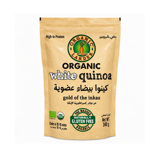 Organic Larder White Quinoa 340g