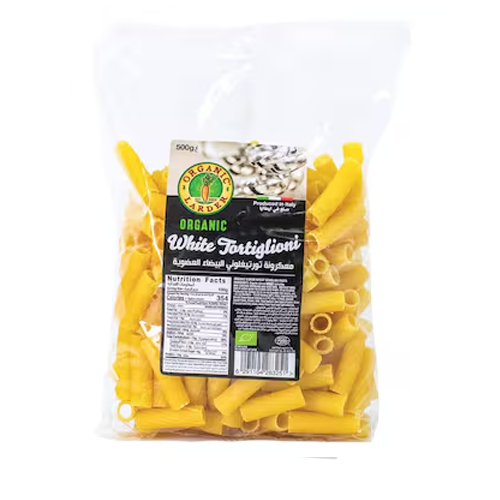 Organic Larder White Tortiglioni 500g