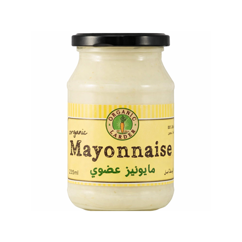 Organic Larder Mayonnaise 80% Fat 250ml