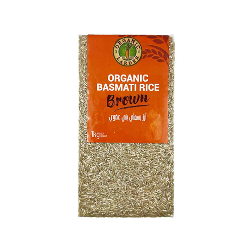 Organic Larder Himalayan Brown Basmati Rice 1kg