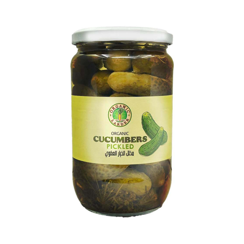 Organic Larder Pickled Cucumber 680g
