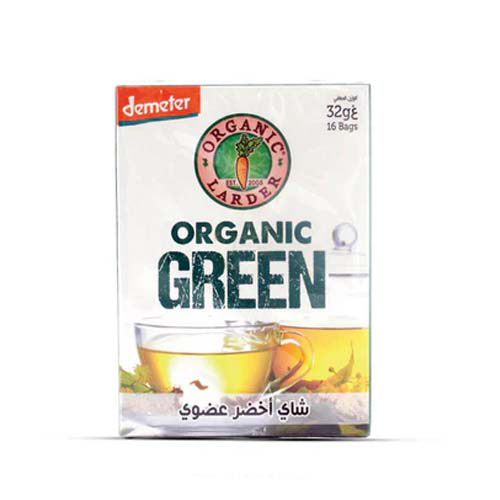 Organic Larder Green Tea 16bag/32