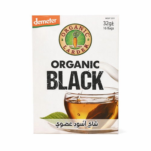 Organic Larder Black Tea 16bag/32g
