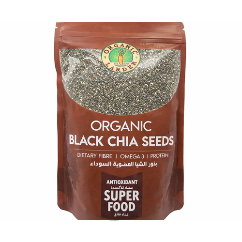 Organic Larder Black Chia Seeds 300g