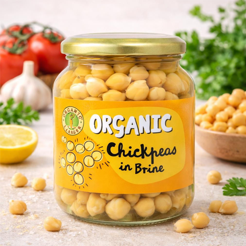 Organic Larder FZ Chickpeas 370ml