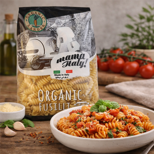Organic Larder Fusilli 500g