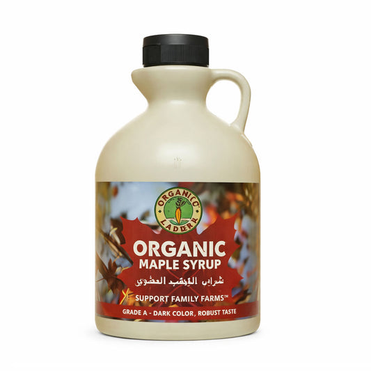 Organic Larder Maple Syrup Grade A Dark 950mL