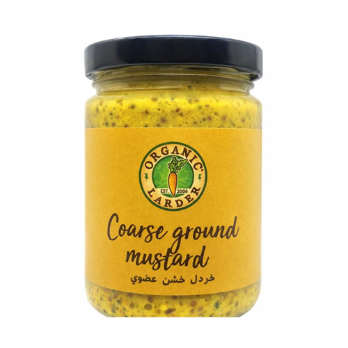 Organic Larder Mustard Coarse Ground 150g