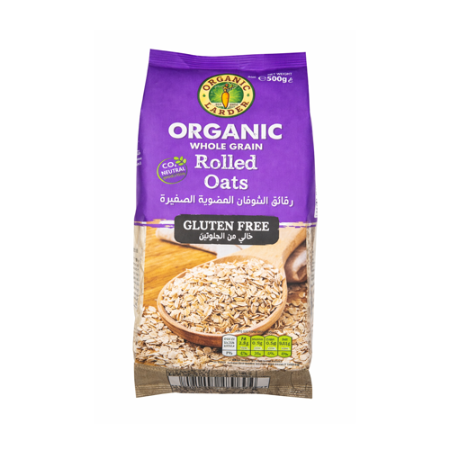 Organic Larder GF Rolled Oats 500g