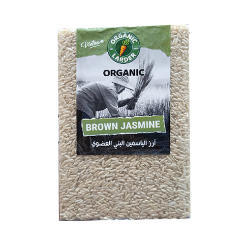 Organic Larder Jasmine Brown Rice 1kg