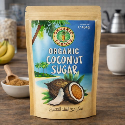 Organic Larder Coconut Sugar 454g