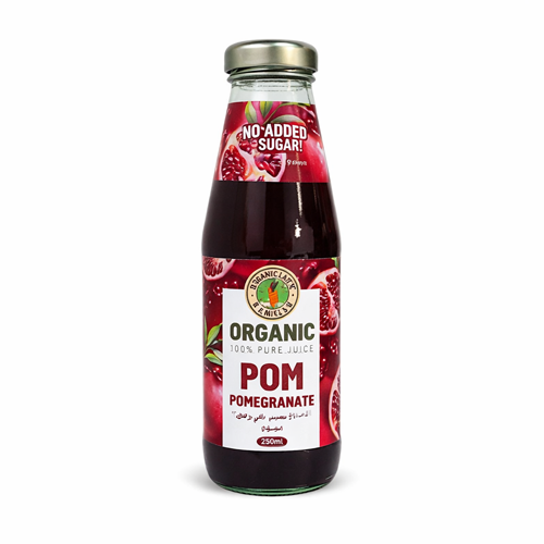 Organic Larder 100% Pure Pomegranate Juice 500ml
