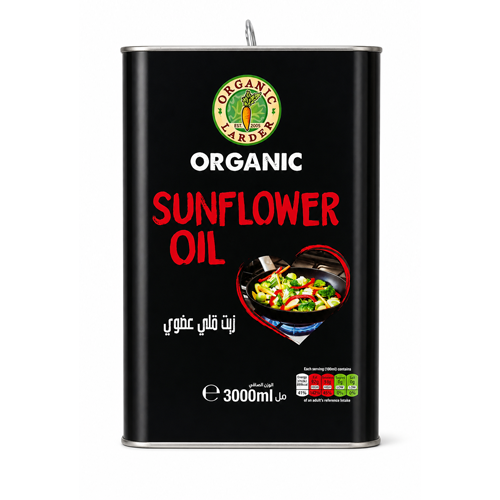 Organic Larder Sunflower Oil 3L